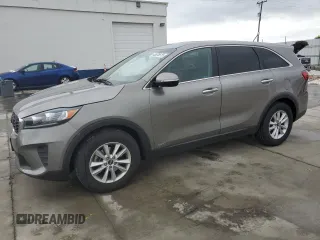 2019 Kia Sorento S V6 with VIN 5XYPGDA52KG456784, listed as a Copart auction lot 46940125 with 91,245 mi miles and Salvage Title. Bid and sale history available at carsss.com. Image 1.