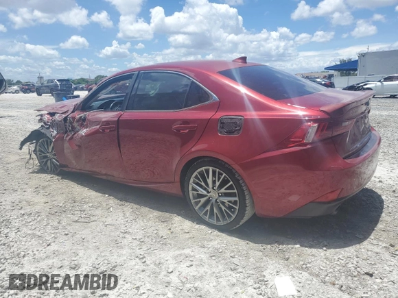 2015 Lexus IS 250 with VIN JTHBF1D25F5054719, listed as a Copart auction lot 60624285 with 97,086 mi miles and Salvage title. Bid and sale history available at DreamBid. Image 2.