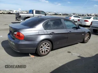 2007 BMW 3 Series 328i with VIN WBAVC53587FZ76808, listed as a Copart auction lot 75572344 with 193,993 mi miles and Clean Title. Bid and sale history available at carsss.com. Image 3.
