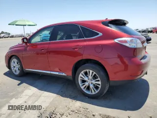 2010 Lexus RX 450h with VIN JTJZB1BA5A2400054, listed as a Copart auction lot 63348865 with 177,153 mi miles and Salvage title. Bid and sale history available at DreamBid. Image 2.