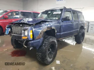 1997 Jeep Cherokee Country with VIN 1J4FJ78S0VL592781, listed as a Copart auction lot 83209464 with 287,206 mi miles and Salvage Title. Bid and sale history available at carsss.com. Image 1.