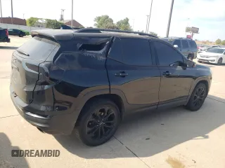 2019 GMC Terrain SLT with VIN 3GKALPEX9KL373476, listed as a Copart auction lot 76734034 with 0 mi miles and Salvage Title. Bid and sale history available at carsss.com. Image 3.