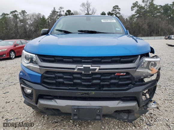 2022 Chevrolet Colorado 2WD Z71 with VIN 1GCGSDEN5N1332294, listed as a Copart auction lot 46087825 with 15,181 mi miles and Non Repairable. Bid and sale history available at carsss.com. Image 5.