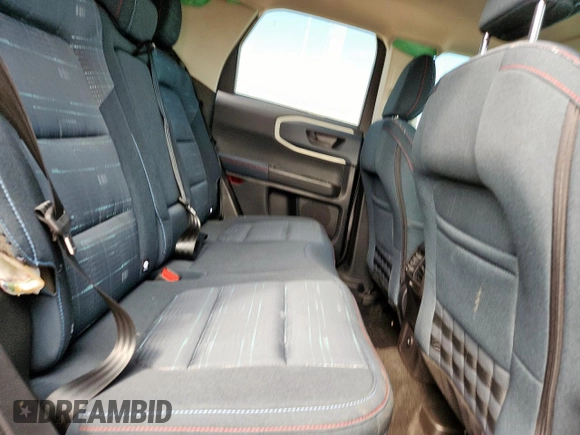 2025 Ford Bronco Sport Heritage with VIN 3FMCR9GNXSRE25085, listed as a Copart auction lot 63847615 with 220 mi miles and Salvage title. Bid and sale history available at DreamBid. Image 11.