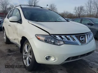 2009 Nissan Murano S with VIN JN8AZ18W69W113832, listed as a IAAI auction lot 41315201 with Not Provided miles and . Bid and sale history available at DreamBid. Image 1.