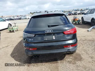 2016 Audi Q3 Prestige with VIN WA1GFCFS8GR003333, listed as a IAAI auction lot 41924542 with 116,360 mi miles. Bid and sale history available at carsss.com. Image 16.