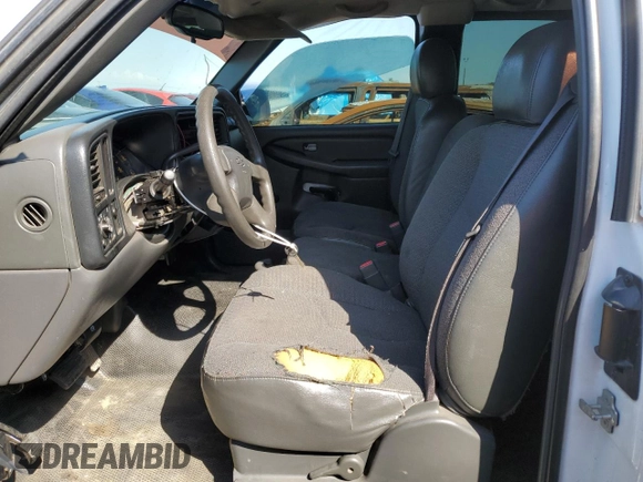 2006 Chevrolet Silverado 1500 Work Truck with VIN 1GCEC19X96Z169523, listed as a Copart auction lot 47262255 with 222,616 mi miles and Salvage Title. Bid and sale history available at carsss.com. Image 7.