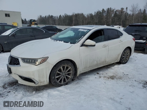 2019 Acura TLX w/Technology Pkg with VIN 19UUB1F59KA800248, listed as a Copart auction lot 87273634 with 123,808 mi miles and Clean Title. Bid and sale history available at carsss.com. Image 1.