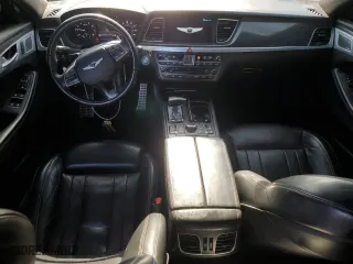 2018 Genesis G80 3.3T Sport with VIN KMHGN4JB5JU248399, listed as a Copart auction lot 86296154 with 129,667 mi miles and Clean Title. Bid and sale history available at carsss.com. Image 8.