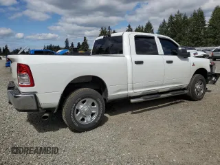2024 Ram 2500 Tradesman with VIN 3C6UR5CL8RG298811, listed as a Copart auction lot 53577065 with 3,846 mi miles and Salvage title. Bid and sale history available at DreamBid. Image 3.