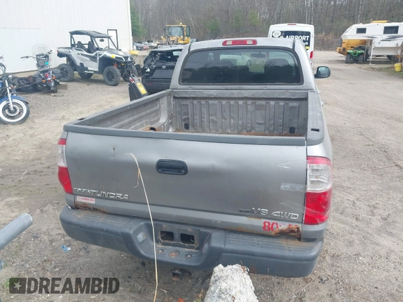 2004 Toyota Tundra SR5 with VIN 5TBDT441X4S442511, listed as a IAAI auction lot 42160328 with 157,997 mi miles and . Bid and sale history available at DreamBid. Image 16.