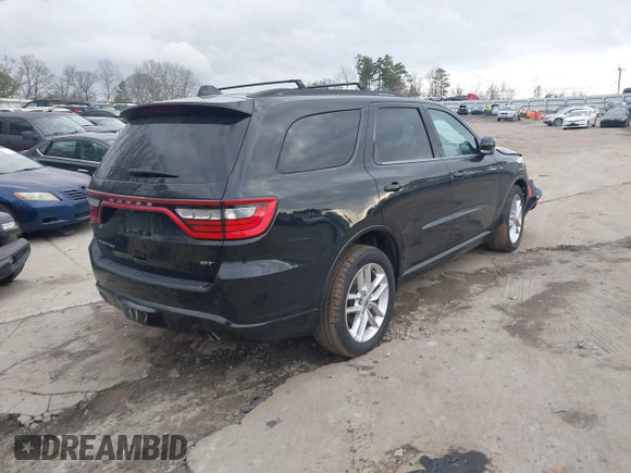 2023 Dodge Durango GT Plus with VIN 1C4RDHDG7PC576792, listed as a IAAI auction lot 41484341 with 48,290 mi miles and . Bid and sale history available at DreamBid. Image 4.