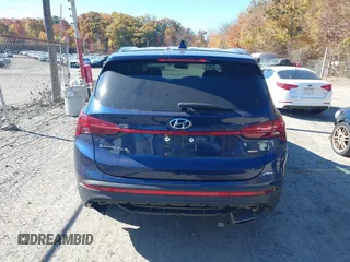 2022 Hyundai Santa Fe SE with VIN 5NMS1DAJ5NH437424, listed as a IAAI auction lot 40666731 with 27,344 mi miles. Bid and sale history available at carsss.com. Image 16.