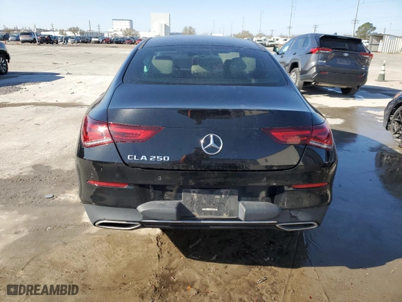 2022 Mercedes-Benz CLA with VIN W1K5J4GBXNN282245, listed as a Copart auction lot 47504475 with 80,030 mi miles and Salvage Title. Bid and sale history available at carsss.com. Image 6.