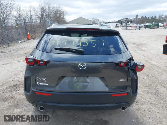 2024 Mazda CX-50 S Preferred z VIN 7MMVABBM1RN191684, wystawiony jako IAAI lot #41977557 z przebiegiem 6 353 mil mil oraz . Historia ofert i sprzedaży dostępna na DreamBid. Obrazek 17.