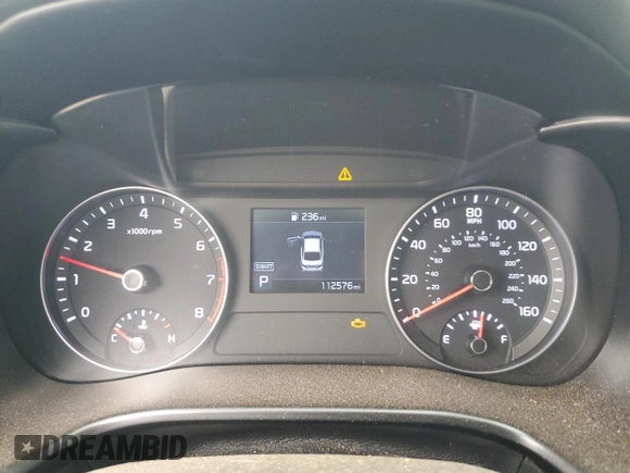2019 Kia Forte LXS with VIN 3KPF24AD4KE102635, listed as a Copart auction lot 53888085 with 112,576 mi miles and Salvage Title. Bid and sale history available at DreamBid. Image 9.