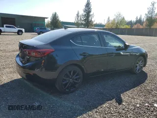 2018 Mazda 3 Grand Touring with VIN 3MZBN1W33JM190874, listed as a Copart auction lot 52973845 with 47,421 mi miles and Salvage Title. Bid and sale history available at DreamBid. Image 3.