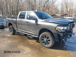 2019 Ram 2500 Big Horn with VIN 3C6UR5DJ9KG711726, listed as a IAAI auction lot 41559314 with 86,699 mi miles. Bid and sale history available at carsss.com. Image 1.