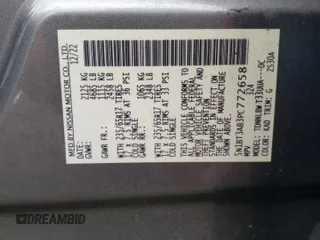 2023 Nissan Rogue S with VIN 5N1BT3AB3PC772658, listed as a Copart auction lot 56395845 with 15,462 mi miles and Salvage title. Bid and sale history available at DreamBid. Image 12.