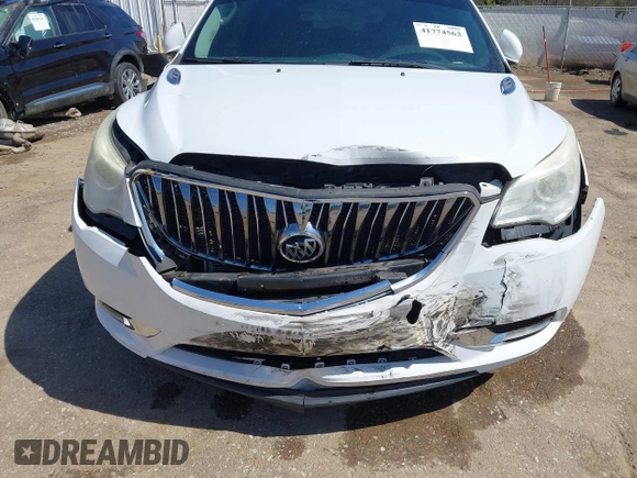 2016 Buick Enclave Leather with VIN 5GAKVBKD4GJ121741, listed as a IAAI auction lot 41774562 with 144,946 mi miles and . Bid and sale history available at carsss.com. Image 6.