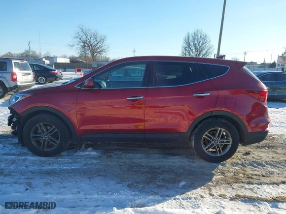 2017 Hyundai Santa Fe Sport 2.4L with VIN 5XYZTDLB6HG451412, listed as a IAAI auction lot 41628482 with NaN miles. Bid and sale history available at carsss.com. Image 15.