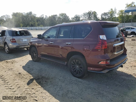 2022 Lexus GX with VIN JTJAM7BX8N5316023, listed as a Copart auction lot 68349494 with 30,197 mi miles and Salvage Title. Bid and sale history available at carsss.com. Image 2.