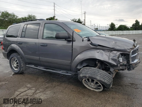 2004 Dodge Durango SLT z VIN 1D4HB48N14F168496, wystawiony jako Copart lot #59863915 z przebiegiem 99 629 mil mil oraz Szkoda całkowita • Salvage title. Historia ofert i sprzedaży dostępna na DreamBid. Obrazek 4.