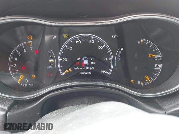 2019 Jeep Grand Cherokee Limited with VIN 1C4RJFBG1KC772977, listed as a IAAI auction lot 42242969 with 96,902 mi miles and . Bid and sale history available at DreamBid. Image 7.