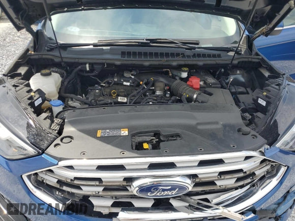 2020 Ford Edge Titanium with VIN 2FMPK3K98LBA72536, listed as a Copart auction lot 59849415 with 109,478 mi miles and Salvage title. Bid and sale history available at DreamBid. Image 11.