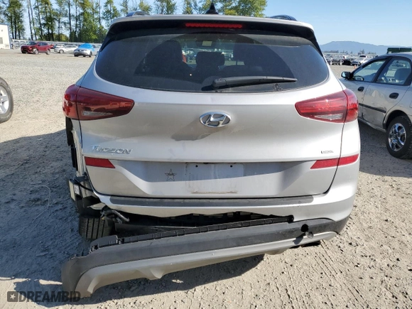 2020 Hyundai Tucson SEL with VIN KM8J3CAL3LU090713, listed as a Copart auction lot 51859153 with 19,880 mi miles. Bid and sale history available at carsss.com. Image 6.