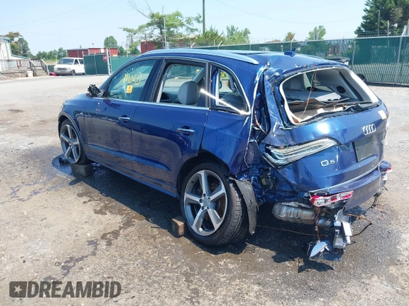 2016 Audi Q5 Premium Plus with VIN WA1D7AFPXGA046635, listed as a IAAI auction lot 42634448 with Not provided miles and . Bid and sale history available at DreamBid. Image 3.
