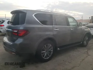 2019 Infiniti QX80 Luxe z VIN JN8AZ2NE8K9232200, wystawiony jako Copart lot #89110265 z przebiegiem 86 723 mil mil oraz Szkody całkowita. Historia ofert i sprzedaży dostępna na DreamBid. Obrazek 3.