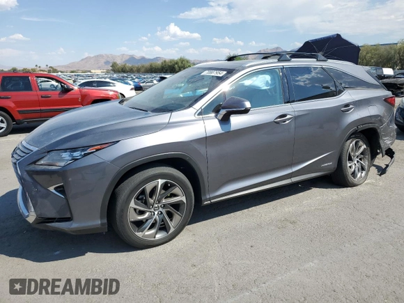 2019 Lexus RX with VIN JTJDGKCA7K2008274, listed as a Copart auction lot 70887954 with 61,256 mi miles and Salvage Title. Bid and sale history available at carsss.com. Image 1.