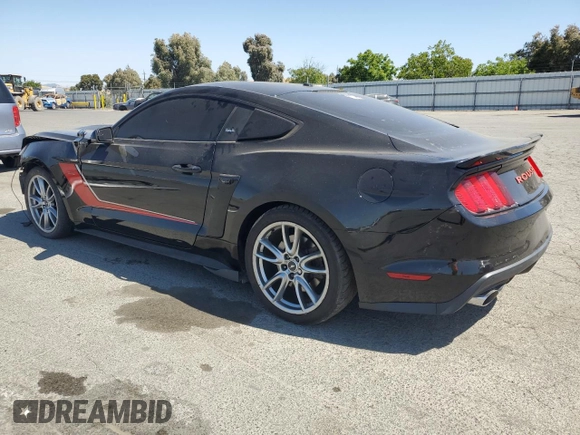 2016 Ford Mustang GT z VIN 1FA6P8CF9G5296465, wystawiony jako Copart lot #58155655 z przebiegiem 22 607 mil mil oraz Szkoda całkowita • Salvage title. Historia ofert i sprzedaży dostępna na DreamBid. Obrazek 2.