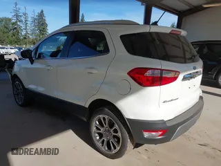 2021 Ford EcoSport Titanium z VIN MAJ6S3KL8MC402081, wystawiony jako IAAI lot #42203667 z przebiegiem 63 159 mil mil oraz . Historia ofert i sprzedaży dostępna na DreamBid. Obrazek 3.