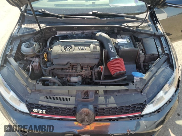 2015 Volkswagen Golf GTI S with VIN 3VW5T7AU8FM103564, listed as a Copart auction lot 70100624 with 122,559 mi miles and Salvage Title. Bid and sale history available at carsss.com. Image 12.