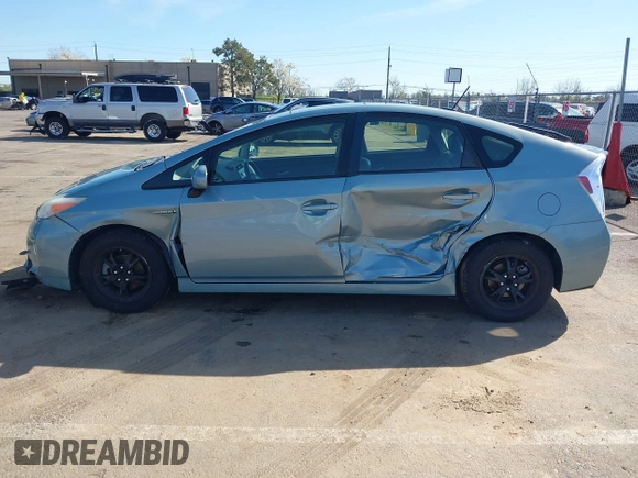 2013 Toyota Prius One with VIN JTDKN3DU4D1632511, listed as a IAAI auction lot 41834484 with 140,296 mi miles. Bid and sale history available at carsss.com. Image 14.