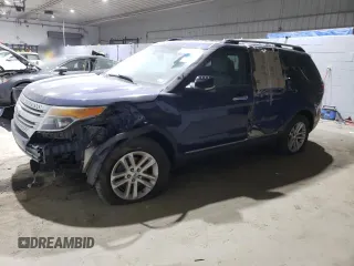2012 Ford Explorer XLT with VIN 1FMHK7D98CGA77611, listed as a Copart auction lot 87295644 with Not Provided miles and Salvage Title. Bid and sale history available at DreamBid. Image 1.