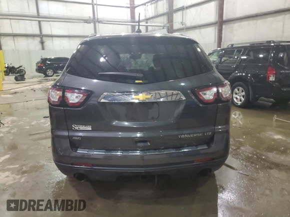 2016 Chevrolet Traverse LTZ with VIN 1GNKVJKD1GJ341984, listed as a Copart auction lot 46079165 with 159,185 mi miles and Non Repairable. Bid and sale history available at DreamBid. Image 6.