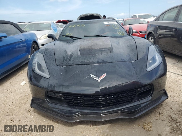 2017 Chevrolet Corvette with VIN 1G1Y12D78H5114063, listed as a Copart auction lot 74855174 with 21,520 mi miles and Salvage title. Bid and sale history available at DreamBid. Image 5.