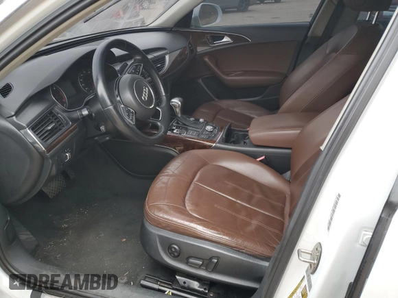 2015 Audi A6 2.0T Premium with VIN WAUCFAFC6FN009913, listed as a Copart auction lot 77592014 with 0 mi miles and Clean Title. Bid and sale history available at carsss.com. Image 7.