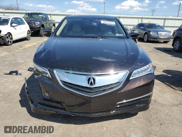 2016 Acura TLX with VIN 19UUB1F33GA010305, listed as a Copart auction lot 50541015 with 106,225 mi miles and Salvage Title. Bid and sale history available at carsss.com. Image 5.