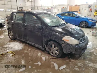 2009 Nissan Versa 1.8 SL with VIN 3N1BC13E39L351372, listed as a Copart auction lot 87274254 with 147,733 mi miles and Salvage Title. Bid and sale history available at carsss.com. Image 4.