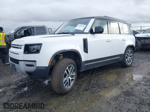 2020 Land Rover Defender HSE z VIN SALE9EEUXL2025865, wystawiony jako IAAI lot #41188195 z przebiegiem 29 756 mil mil oraz . Historia ofert i sprzedaży dostępna na DreamBid. Obrazek 18.