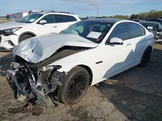 2014 BMW 5 Series 528i with VIN WBA5A5C52ED507292, listed as a IAAI auction lot 41930226 with 98,591 mi miles. Bid and sale history available at carsss.com. Image 2.