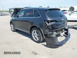 2016 Audi Q5 Premium Plus with VIN WA1L2AFP2GA126019, listed as a IAAI auction lot 42039552 with 138,072 mi miles. Bid and sale history available at carsss.com. Image 3.