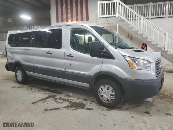 2016 Ford Transit Wagon XL with VIN 1FBZX2ZG4GKB07960, listed as a Copart auction lot 47063805 with 135,034 mi miles and Salvage Title. Bid and sale history available at carsss.com. Image 4.