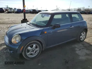 2009 MINI Hardtop with VIN WMWMF33519TZ20978, listed as a Copart auction lot 50014785 with 120,945 mi miles and Salvage title. Bid and sale history available at DreamBid. Image 1.