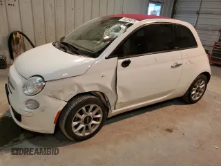 2017 FIAT 500 Pop z VIN 3C3CFFLR6HT661740, wystawiony jako Copart lot #46289475 z przebiegiem 63 864 mil mil oraz Szkoda całkowita • Salvage title. Historia ofert i sprzedaży dostępna na DreamBid. Obrazek 1.