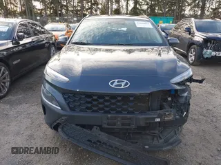 2023 Hyundai Kona SEL with VIN KM8K6CAB5PU935683, listed as a IAAI auction lot 41680852 with 59,057 mi miles and . Bid and sale history available at DreamBid. Image 12.
